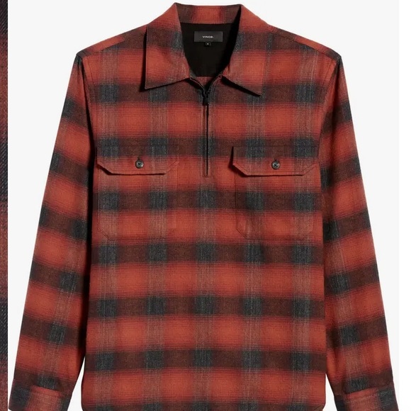 Vince Other - NWOT Vince Men’s flannel pullover
